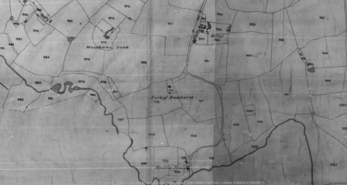 Tithe Map of Spring House