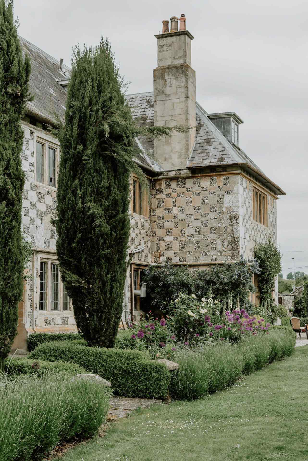 A stone built ancient manor house shoot location in Wiltshire